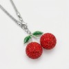 Yipakeh Bling Cherry Car Hanging Ornament