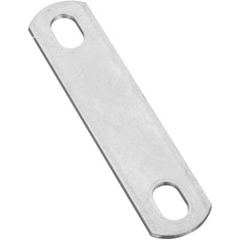 National Hardware N222-331 2191BC U Bolt Plate in Zinc plated, 3/8X3