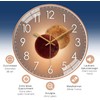 CandyAlley 30 cm Modern Quartz Silent Wall Clock, Wall Clock