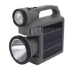 Solar Flashlight Handheld LED Spot Light Flashlight with Dual Side