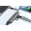 Callstel USB Hub: 6-in-1 Docking Station, 4K HDMI, USB-C, PD