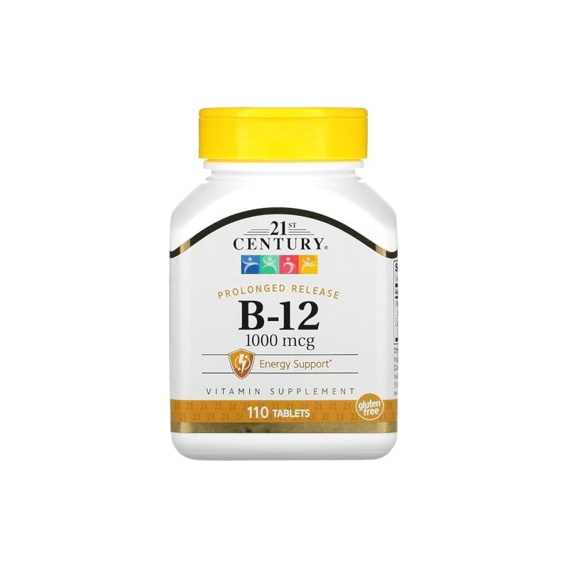 21st Century B-12 1000Mcg Prolonged Release Tablets 110 Count (3