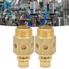 Pneumatic Silencer Brass Air Outlet Adjustable Throttle Silencer 1/2 Inch
