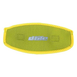dlife diving mask strap cover cover band strap men women men women scuba diving snorkeling, yellow
