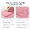 Dual Sided Kitchen Sponges and Scrubbers 10-Pack, Microfiber Non-Scratch Scouring