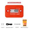 RileyFine RQ-HM012 Digital Tachometer, TOT Hour Recording, Real Time Speed