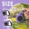 LIEVUIKEN Retractable Dog Leash Automatic Telescopic Tractor Dog Tape, Pet