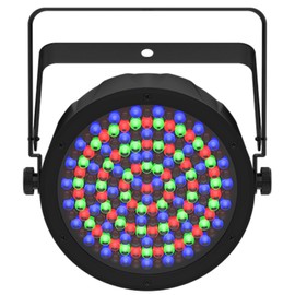 CHAUVET DJ SlimPAR 64 RGBA ILS LED Wash Light Bundle with Gearlux DMX Cable and Austin Bazaar Polishing Cloth