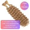 Deep Wave Bulk hair for Braiding No Weft Faux Micro