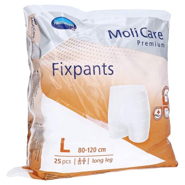 MOLICARE Premium Fixpants Long Leg Size L Pack of 25