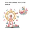 3D Cartoon Wooden Jigsaw Ferris Wheel Puzzle Toy for Kid