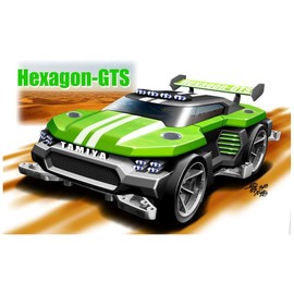 Tamiya 18653 Jr Hexagonite MA Chassis Mini 4WD