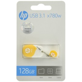 HP HP FD780Y-128 128GB USB 3.1 High Speed Memory Drive Small Rubber Type (HP) Brand