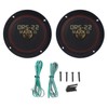 6in Car Coaxial Speaker High Fidelity Audio Stereo Bass Tweeters