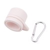 Shiwaki 2 Rotating Flag Pole Rings, White Flag Pole Buckle,