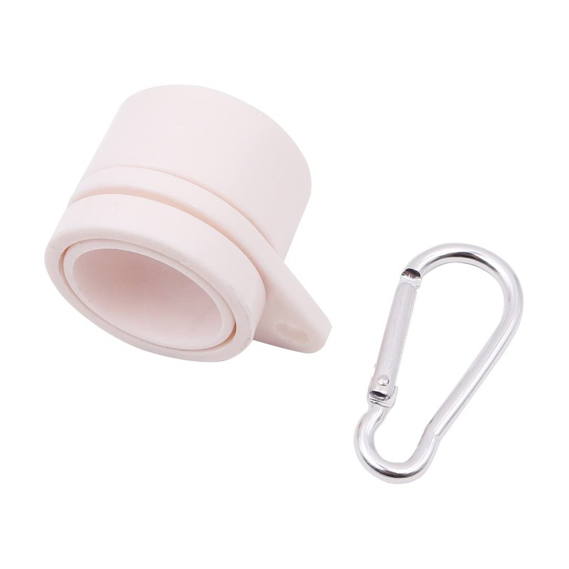 Shiwaki 2 Rotating Flag Pole Rings, White Flag Pole Buckle,
