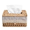 Dokeno Handwoven Paper Holder, Wet Tissue Box, Cosmetic Tissue Box,