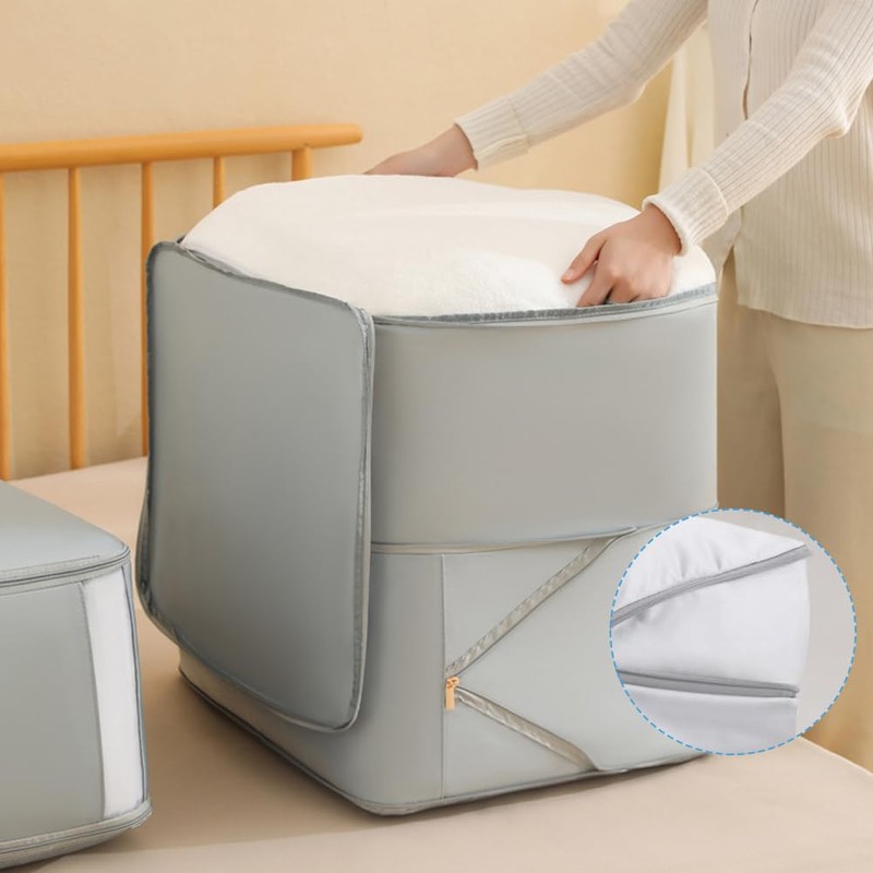 Ultra Space Saving Self Compression Organizer,Compression Storage,Compression Bags,Compression Packing Cubes,Storage