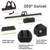 FUNCHDAY Picture Light Rechargeable, Wireless Picture Lights for Wall with
