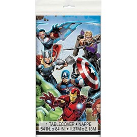 Avengers Plastic Tablecloth, 84" x 54"