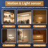 Under Cabinet Lights,76 LED Operated Motion Sensor Light Indoor,1500mAh USB