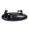 Black Outside Exterior Door Handle Driver Front LH Left Compatible