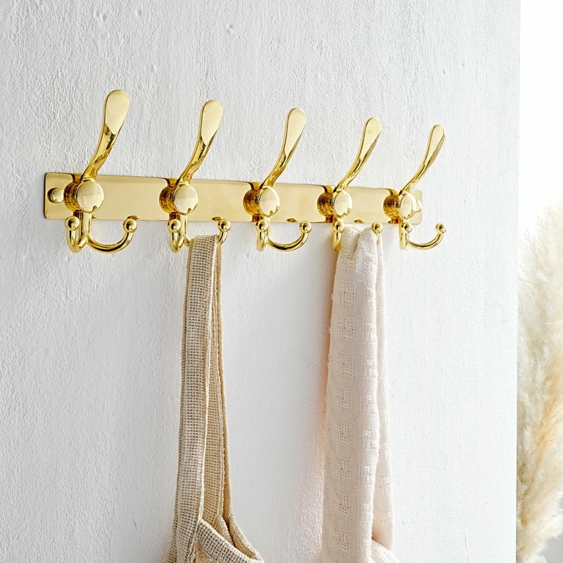 Dseap MaxStrong 2.0 Coat Rack Wall - Ultra Heavy-Duty Stainless