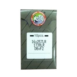 10 Organ 16X257LR DBXF2 1738LR Leather Point Sewing Machine Needles