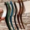FRCOLOR 5pcs French Hair Fork Celluloid Chignon Hair Pins Hair