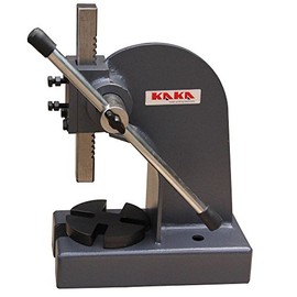 KAKA AP-1/2 Arbor Press, 1/2" Ton Cast Iron Arbor Press, 3" Height Heavy Duty Arbor Press