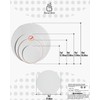 Gcardist Gcardist 22.86cm White Cake Boards Round 25-Packs Circles Rounds