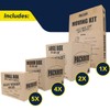 PackRite Medium Moving Kit, 1 Room Dorm Room Moving Boxes