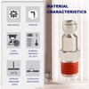 ChillWaves Automotive T-Style Air Plug, 1/2" NPT Male Pneumatic Plugs,