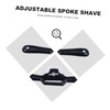 Operitacx 2 Pieces Adjustable Spokeshave Hand Tool with Flat Base