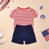 KAFIREN Toddler 4th of July Outfit Boy 24 Months Boy