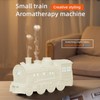 HIROGA Essential Oil Diffuser,300ml Train Diffuser, Train Humidifier,Remote Control,Cool Mist