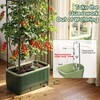 MQHUAYU 2 Pack 51" Self Watering Planter Box with Trellis,
