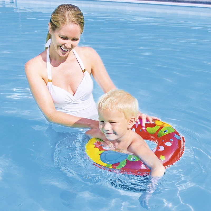 Siva Toys Siva Toys260474 Swim Ring, 51 cm, Multicoloured
