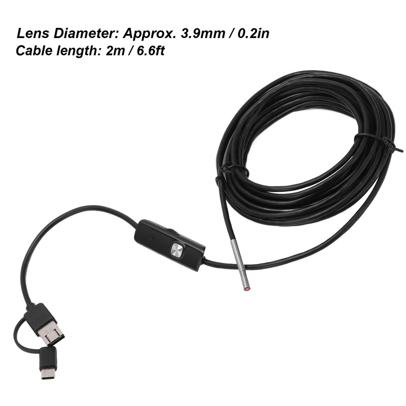 AN100‑3.9 3.9mm Endoscope High Definition Inspection Camera Pipeline Mobile Phone