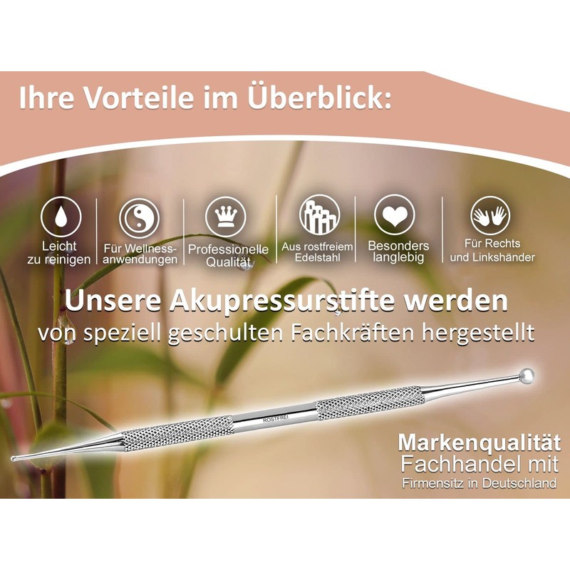 Acupuncture Pen Acupressure Pen 1/4 mm Stainless Steel Rustproof