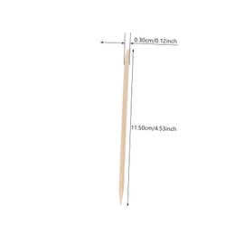 Baluue Practical Nail Kit Pcs Wooden Nail Sticks Cuticle Remover for Women's Manicure