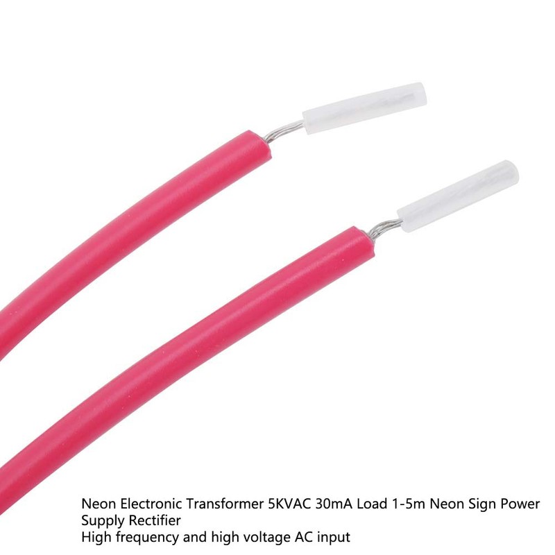 Neon Electronic Transformer 5KVAC 30mA Load 1-5m Neon Sign Power