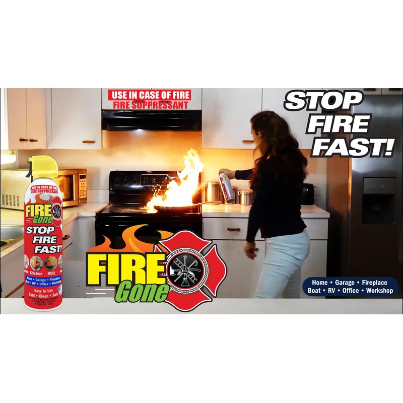 Fire Gone Fg24-247-102 16 Oz Firegone