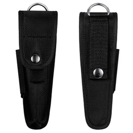 Flashlight Holster T308 Tactical Flashlight Holster Suitable for flashlights with a Length of 5.5"-6.2" or a Diameter of 32mm, to a Length of 160 mm. Adjustable Thick and Durable Flashlight Pouch