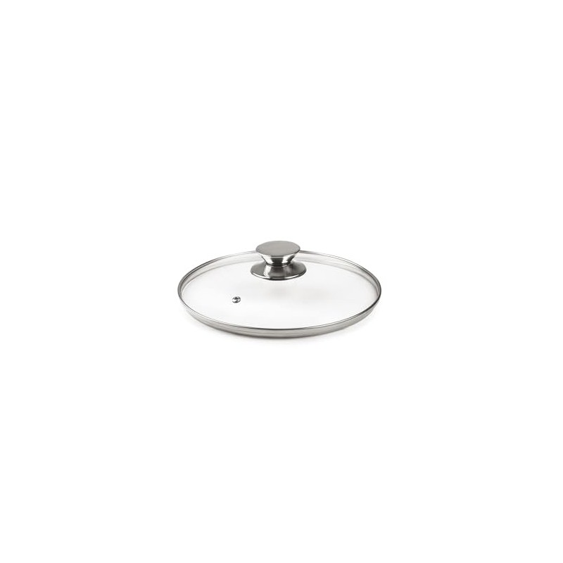 IBILI - 971626 Stainless Steel Knob with Glass Lid 26