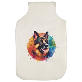 'German Shepherd Dog' Hot Water Bottle Cover (HW00035654)
