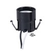 B&P Lamp® Edison Size Socket with Clip and 8 Inch