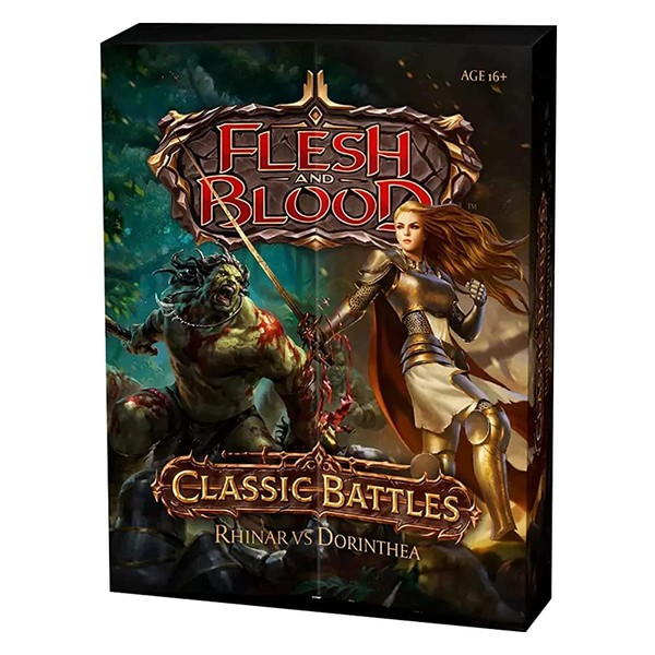 Flesh and Blood FaB Classic Battles: Rhinar vs Dorinthea Deck