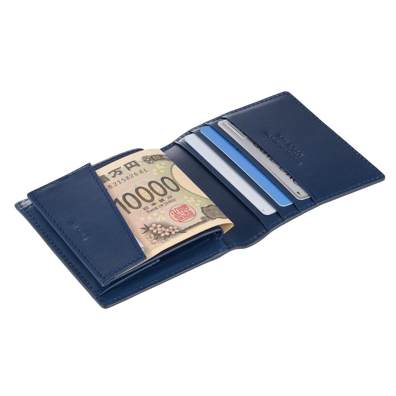 Milagro ca-mb-669 Oiled Leather, Thin Bifold Wallet (Wallet, Men's, Folding