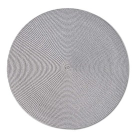 ZELLER PRESENT SCHÖNER LEBEN. PRAKTISCH WOHNEN. Twist Place Mat Polypropylene Grey